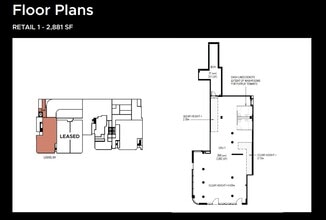 336 Dupont St, Toronto, ON à louer Plan d’étage– Image 1 sur 1