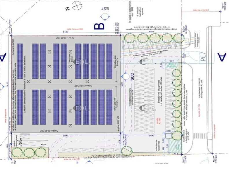 Local d'activités dans Persan à vendre - Plan d’étage – Image 2 sur 4