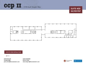 3131 S Vaughn Way, Aurora, CO à louer Plan de site– Image 2 sur 2