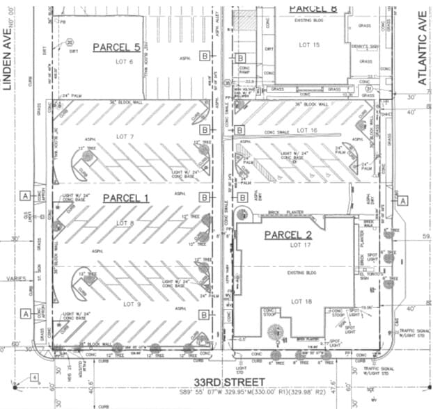 3301 Atlantic Ave, Long Beach, CA à louer - Plan de site – Image 3 sur 3