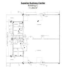 4116 E Superior Ave, Phoenix, AZ à louer Plan d’étage– Image 1 sur 1