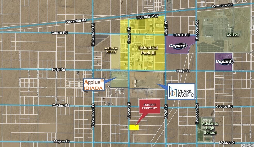 Beaver Rd, Adelanto, CA à vendre - Photo principale – Image 1 sur 1