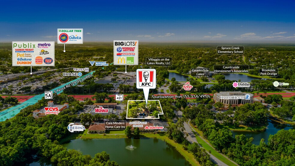 1035 Dunlawton Ave, Port Orange, FL à vendre - Photo de l’immeuble – Image 3 sur 5