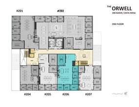 200 E Baker St, Costa Mesa, CA à louer Plan d’étage– Image 1 sur 1