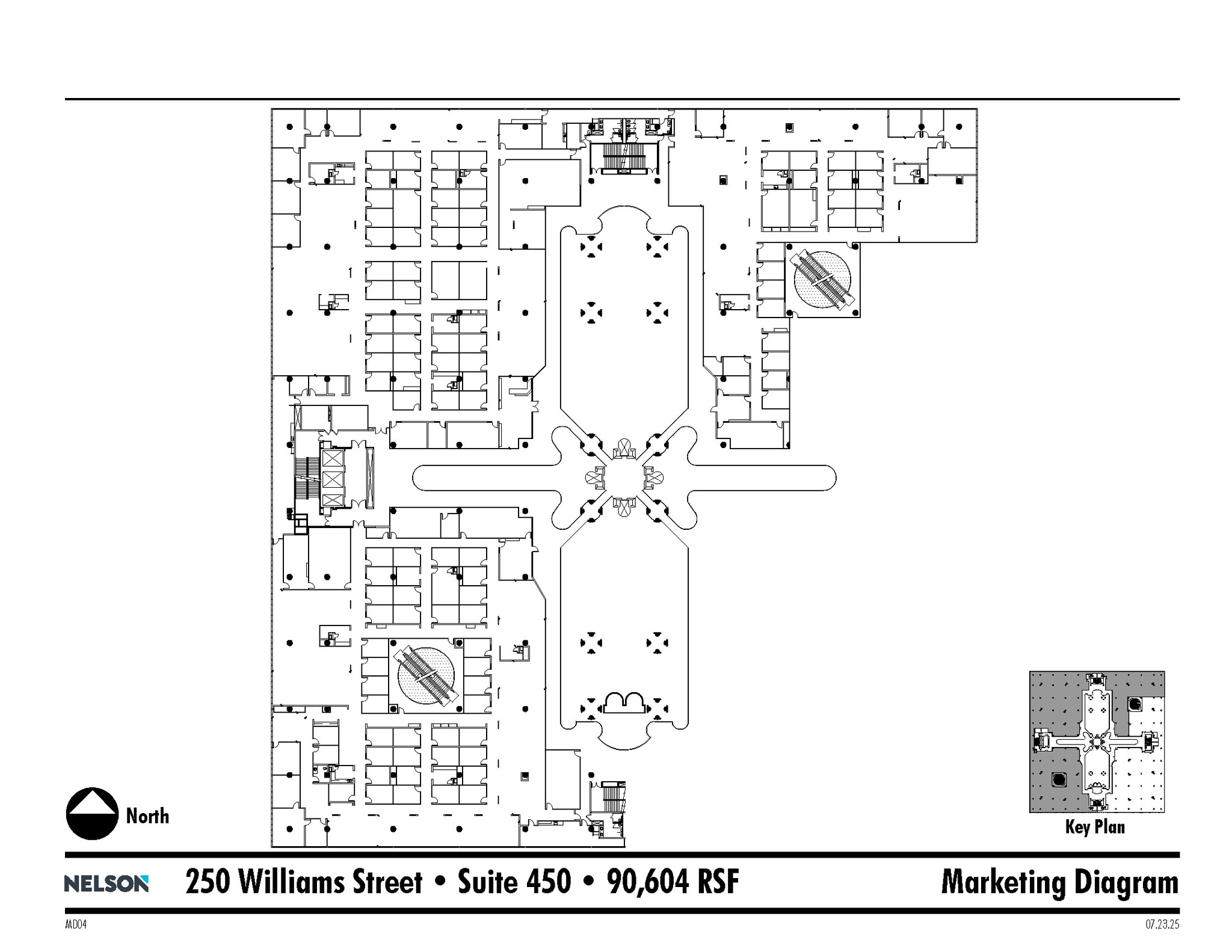 250 Williams St NW, Atlanta, GA à louer Plan d’étage– Image 1 sur 1