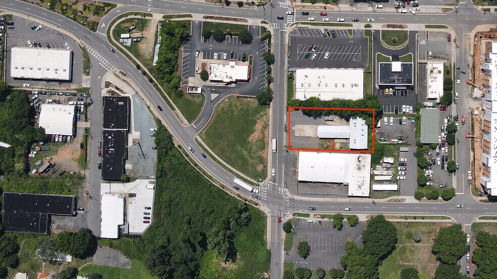 117 W 28th St, Charlotte, NC à louer - Aérien – Image 2 sur 3