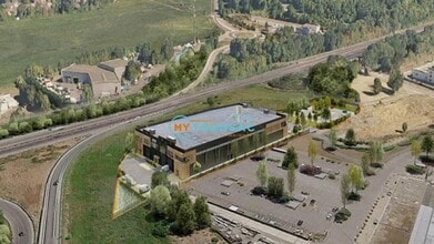 Villeparisis, SEM - Vue aérienne  vue de carte