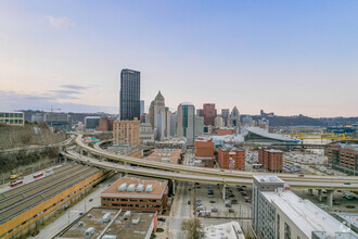 1200-1350 Penn Ave, Pittsburgh, PA - VUE AÉRIENNE  vue de carte