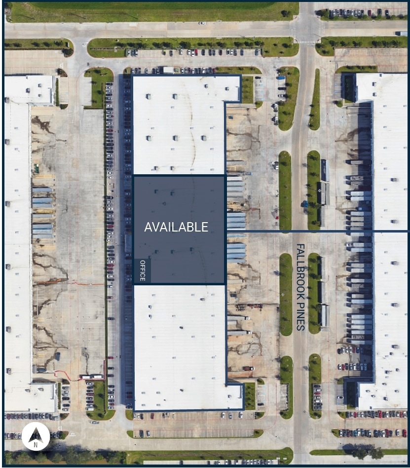 9851 Fallbrook Pines Dr, Houston, TX à louer Plan de site– Image 1 sur 1