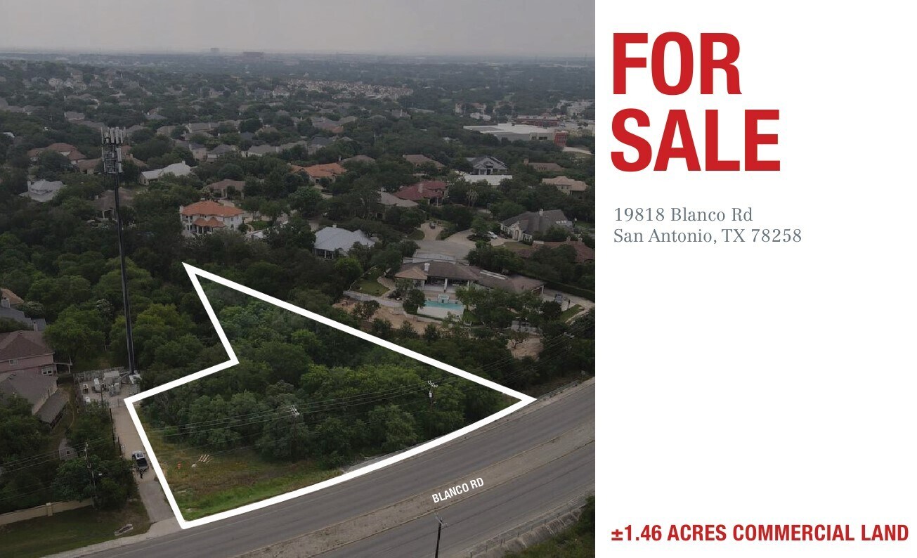 19818 Blanco Road, San Antonio, TX à vendre Photo de l’immeuble– Image 1 sur 8
