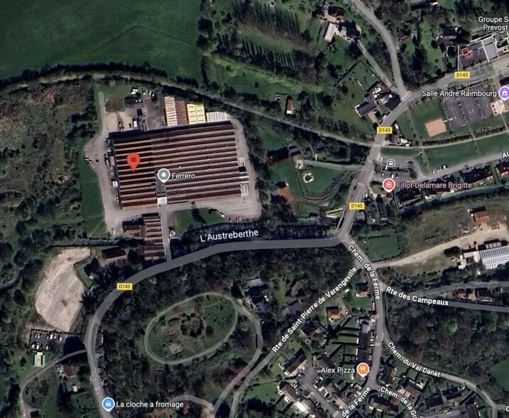 Local commercial dans Villers-Écalles à vendre - Aérien – Image 3 sur 3