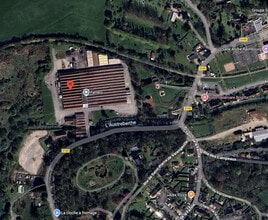 Villers-Écalles - VUE AÉRIENNE vue de carte