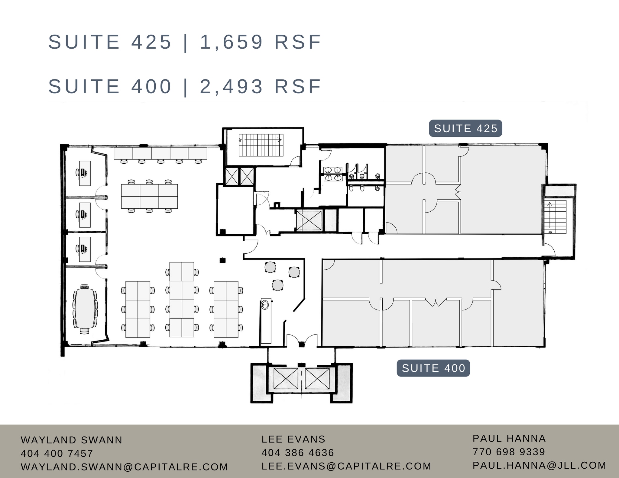 255 E Paces Ferry Rd Ne, Atlanta, GA à louer Plan d’étage– Image 1 sur 2