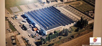 Évreux - Vue aérienne  vue de carte