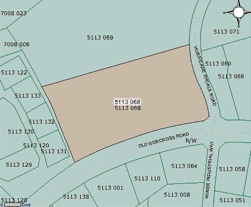 725 Old Norcross Rd, Lawrenceville, GA à louer - Plan cadastral – Image 2 sur 6
