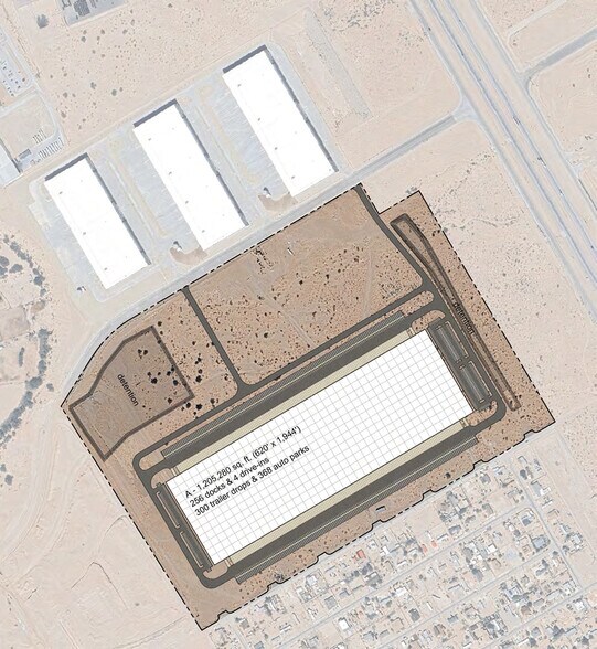 Eastwind Ave, Clint, TX à vendre - Plan de site – Image 3 sur 5