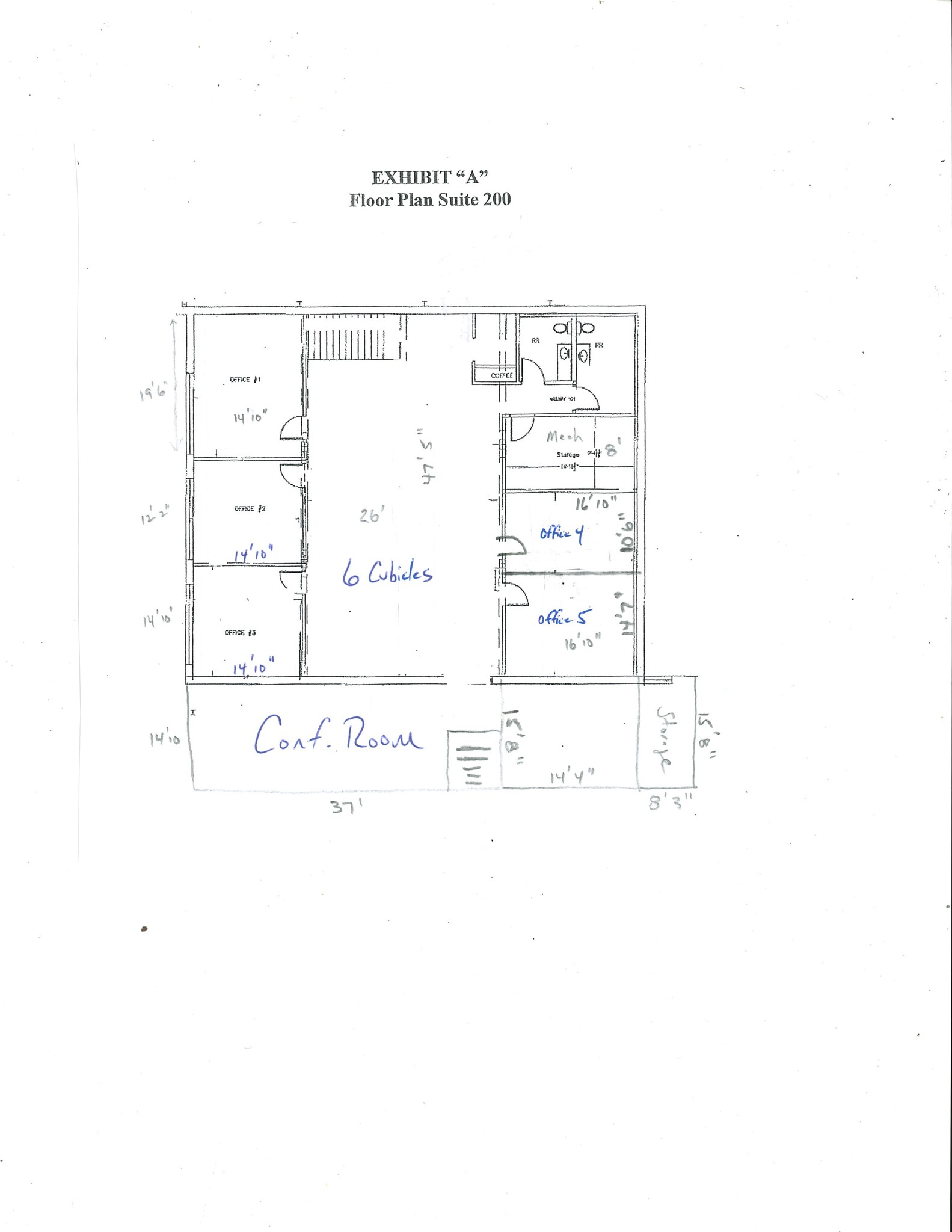 2020 E Washington Blvd, Fort Wayne, IN à louer Plan de site– Image 1 sur 1