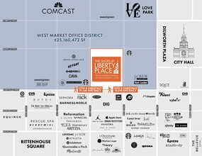 1625 Chestnut St, Philadelphia, PA à louer Photo de l’immeuble– Image 1 sur 2