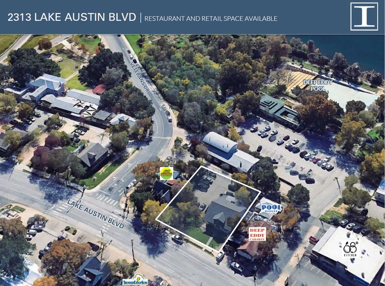 2313 Lake Austin Blvd, Austin, TX à louer - Photo de l’immeuble – Image 1 sur 2