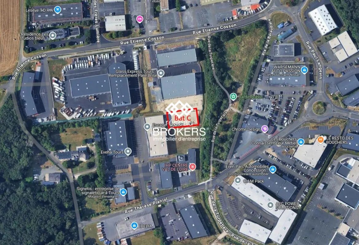 Local d'activités dans Chambray-lès-Tours à vendre Aérien– Image 1 sur 4