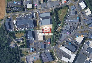 Chambray-lès-Tours - Vue aérienne  vue de carte