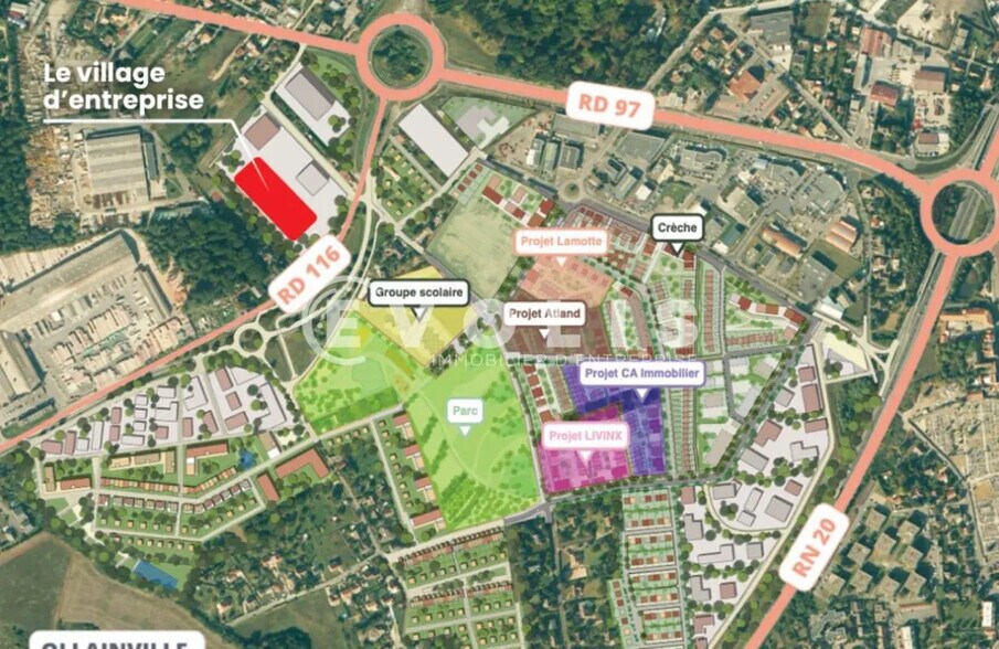 Local d'activités dans Ollainville à vendre - Plan d’étage – Image 2 sur 3