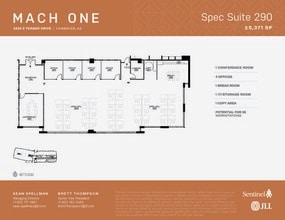 2222 E Yeager Dr, Chandler, AZ à louer Plan d’étage– Image 1 sur 1