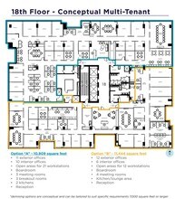 215 9th Ave SW, Calgary, AB à louer Plan d’étage– Image 2 sur 2