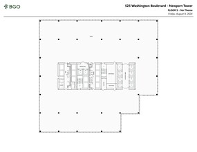 525 Washington Blvd, Jersey City, NJ à louer Plan de site– Image 1 sur 1