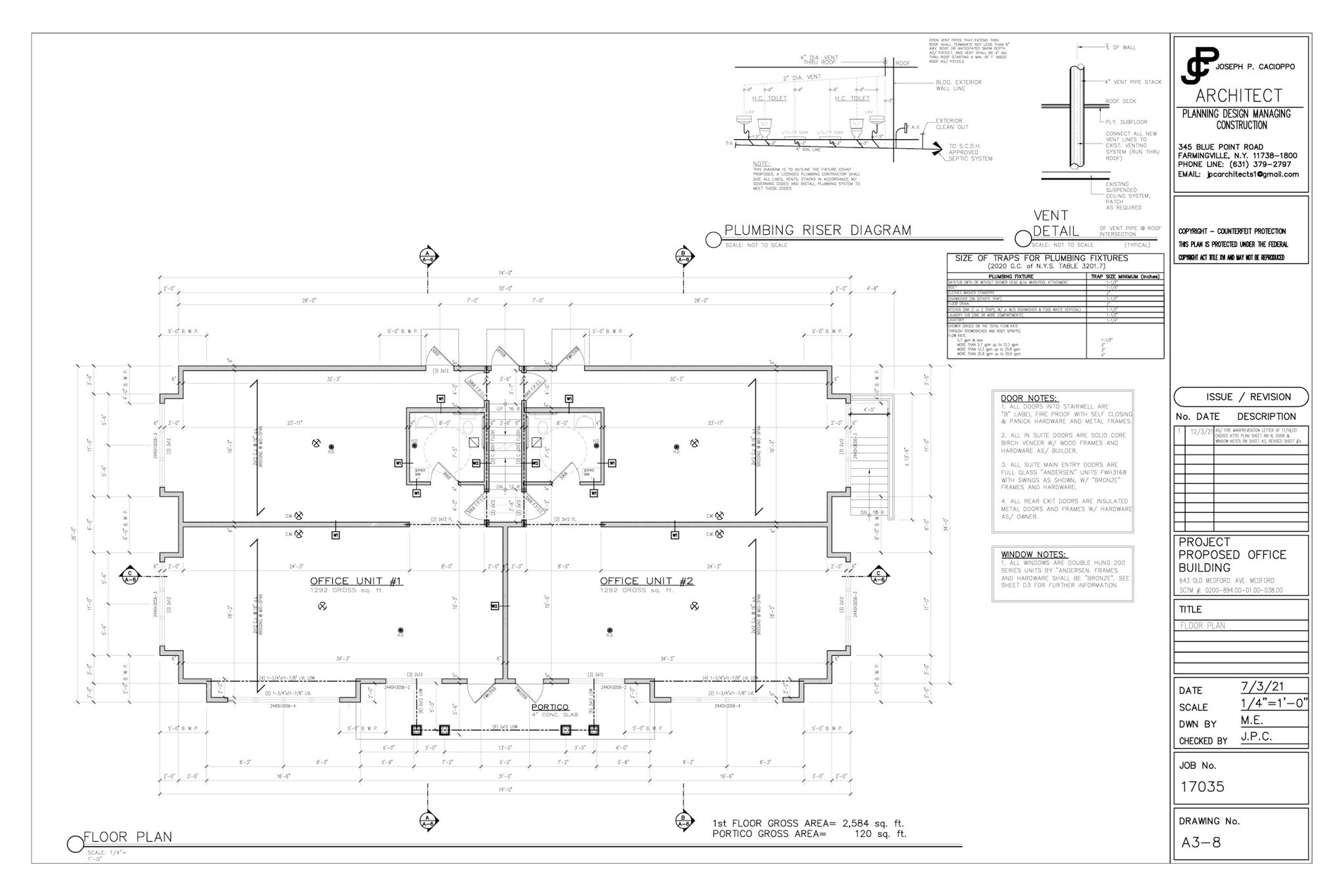643 Old Medford Ave, Patchogue, NY à louer Plan d’étage– Image 1 sur 1