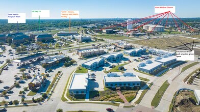 945 Stockton Dr, Allen, TX - Vue aérienne  vue de carte - Image1