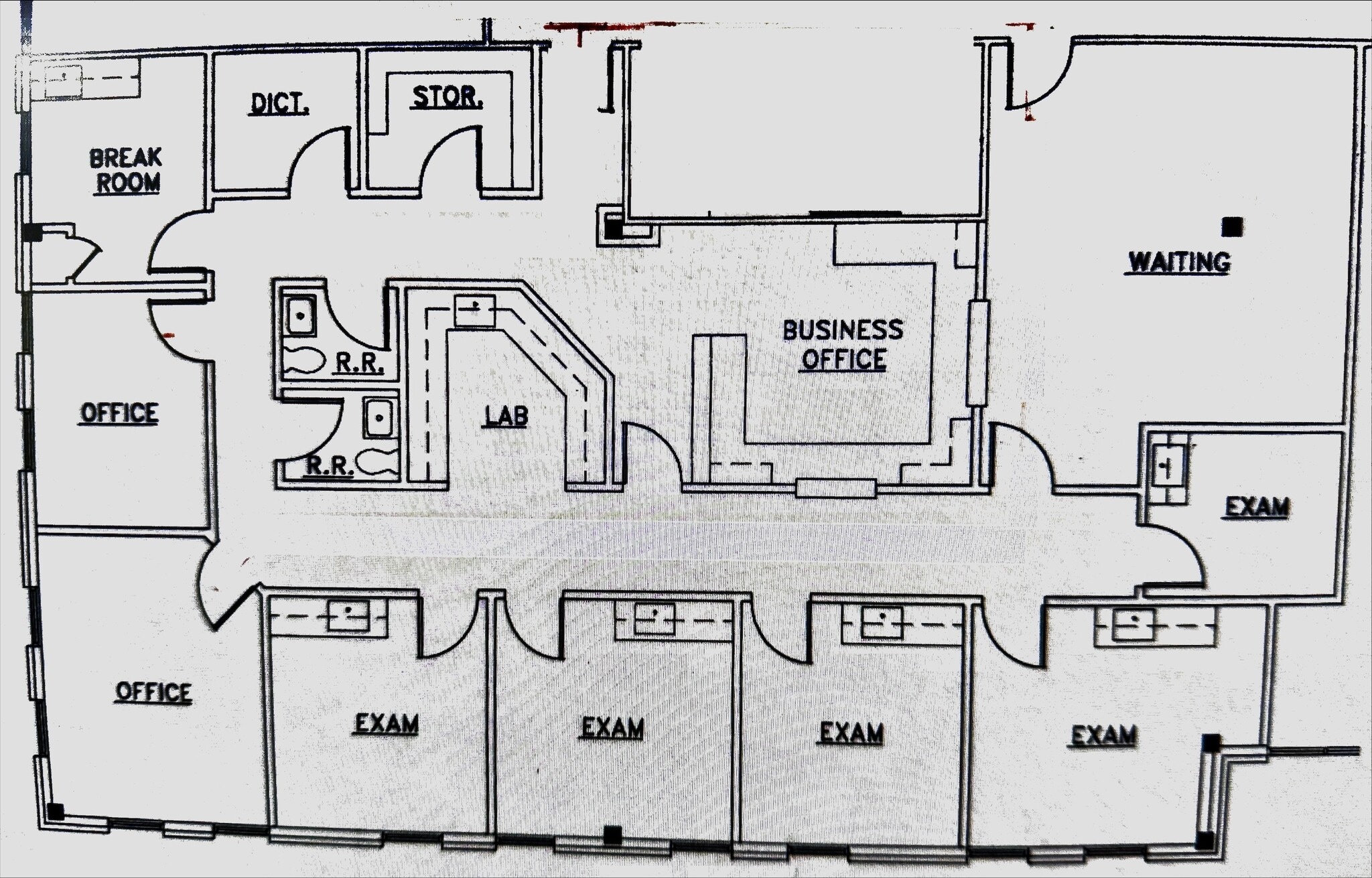 6820 Parkdale Pl, Indianapolis, IN à louer Plan d’étage– Image 1 sur 1