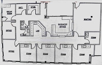 6820 Parkdale Pl, Indianapolis, IN à louer Plan d’étage– Image 1 sur 1