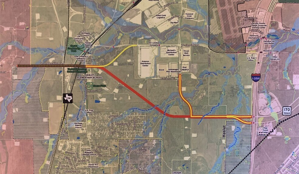 SWC Hwy 156 Avondale-Haslet Rd, Haslet, TX à louer - Photo de l’immeuble – Image 2 sur 5