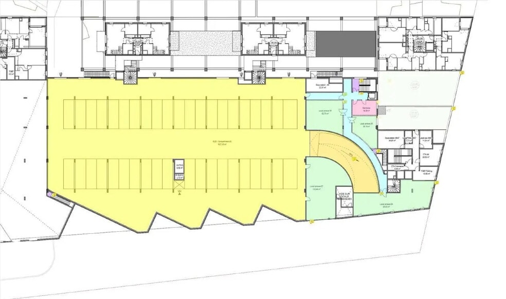 Bureau dans Ivry-sur-Seine à louer - Plan d’étage – Image 2 sur 3