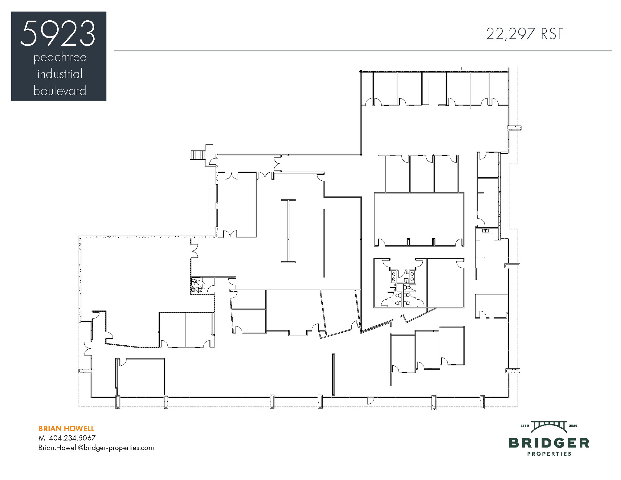 5923 Peachtree Industrial Blvd, Peachtree Corners, GA à louer Plan d’étage– Image 1 sur 1