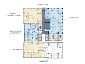 1737 King St, Alexandria, VA à louer Plan d’étage– Image 1 sur 1
