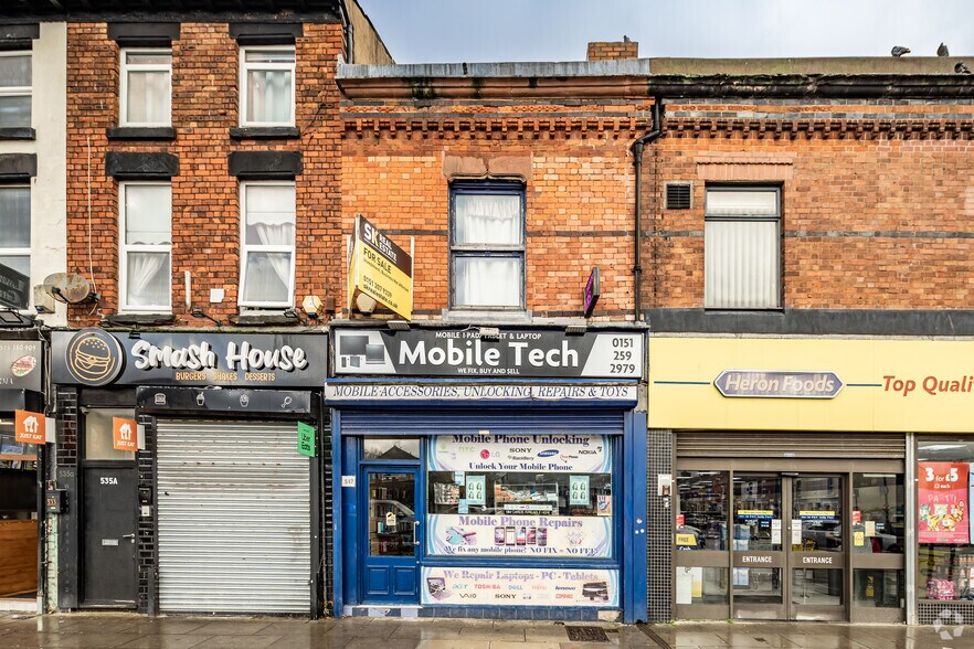 537 West Derby Rd, Liverpool à vendre - Photo principale – Image 1 sur 2