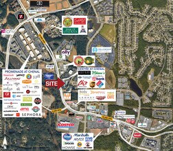 17200 Chenal Pky, Little Rock, AR - Vue aérienne vue de carte