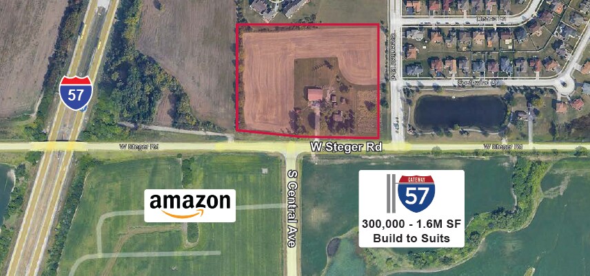 5552 Steger, Richton Park, IL à vendre Plan de site– Image 1 sur 2