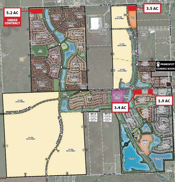 Grand Prairie Commercial Reserves, Betka Rd & Kerm, Hockley, TX à vendre Photo de l’immeuble– Image 1 sur 2