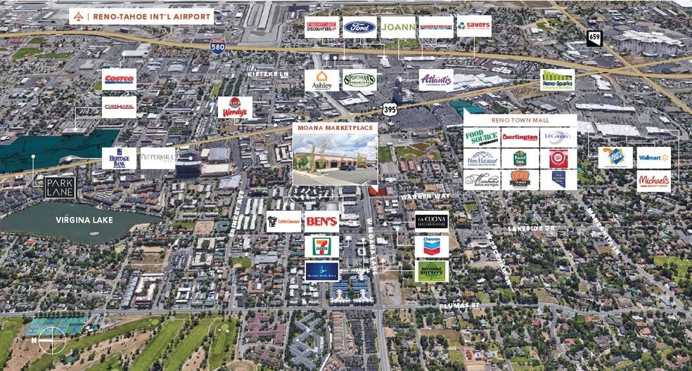 3600 Warren Way, Reno, NV à louer - Aérien – Image 3 sur 4