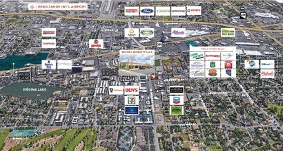 3600 Warren Way, Reno, NV - Vue aérienne vue de carte