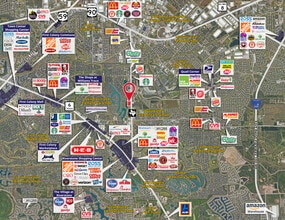 2144 FM 1092 Rd, Missouri City, TX - VUE AÉRIENNE vue de carte