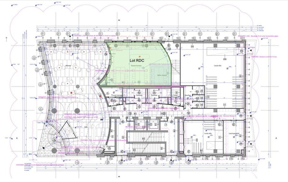 Bureau dans Bordeaux à louer - Plan d’étage – Image 3 sur 7
