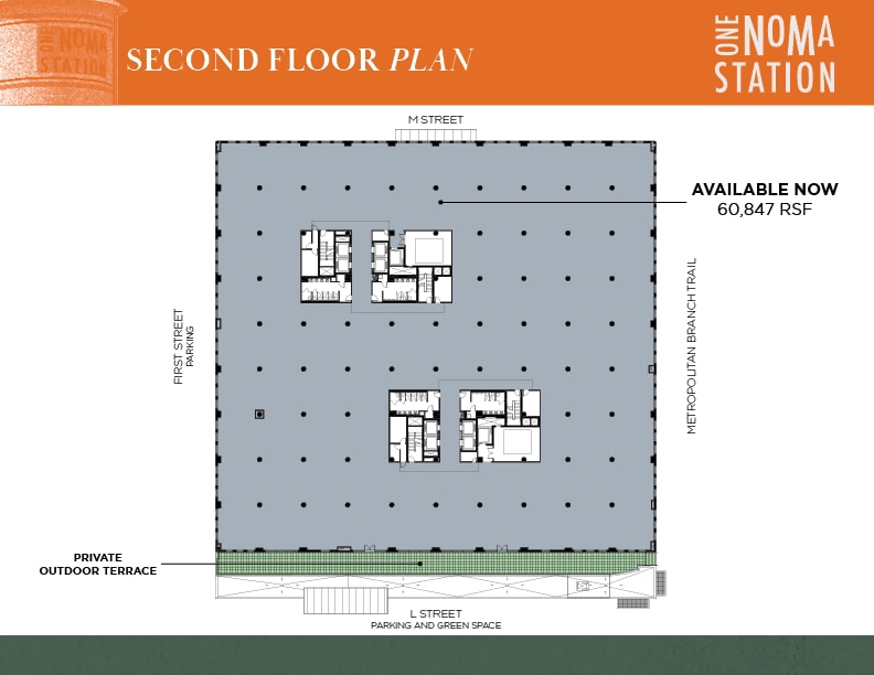 131 M St NE, Washington, DC à louer Plan d’étage– Image 1 sur 1