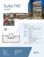 1100 Melville St, Vancouver, BC à louer Plan d’étage– Image 1 sur 1