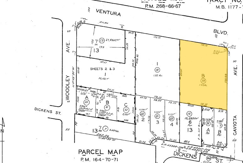 16000 Ventura Blvd, Encino, CA à louer - Plan cadastral – Image 2 sur 3