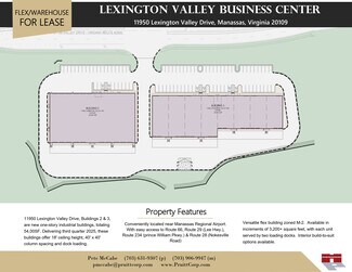 Plus de détails pour 11926 Lexington Valley Dr, Manassas, VA - Industriel/Logistique à louer