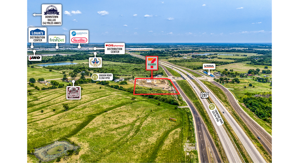 1470 US-287, Ennis, TX à vendre - Photo de l’immeuble – Image 3 sur 8
